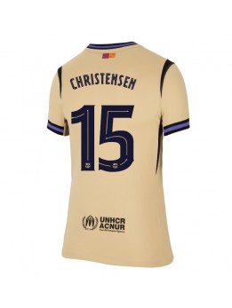 Zenske Futbalové oblečenie Barcelona Andreas Christensen #15 2025-26 Krátky Rukáv - Preč Zenske Futbalové oblečenie Barcelona Andreas Christensen #15 2025-26 Krátky Rukáv - Preč